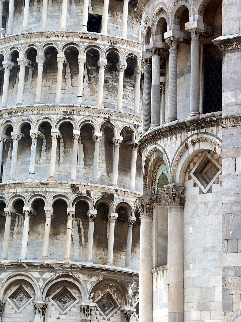 Un estudio sobre la inclinación — Torre di Pisa