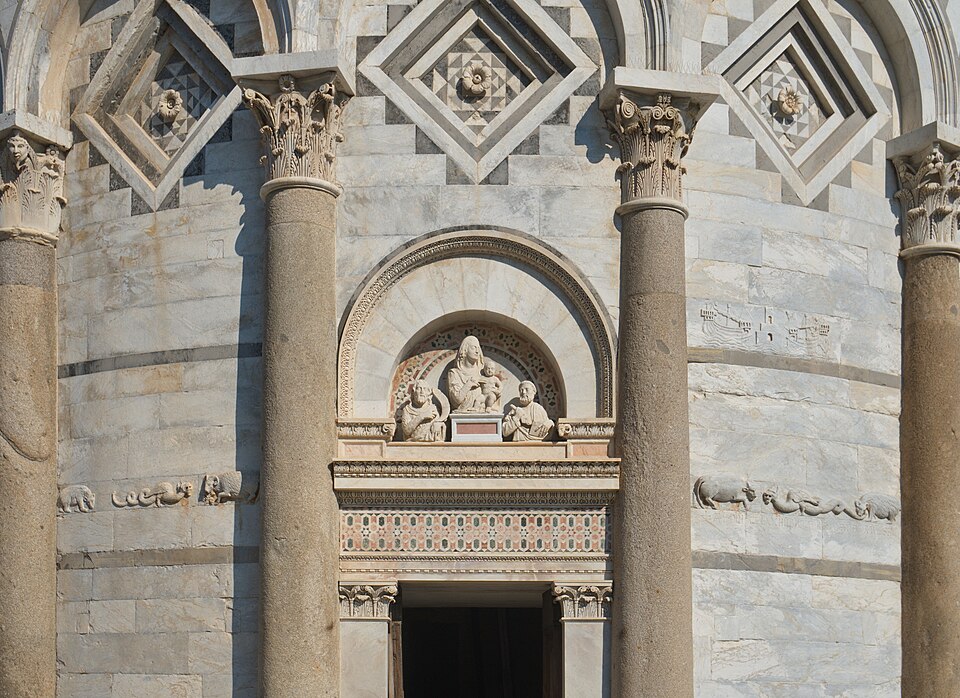 La lunette de l'entrée