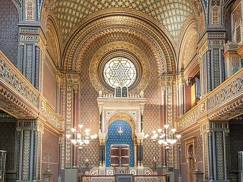 The Gilded Main Hall — Španělská synagoga audio guide stop