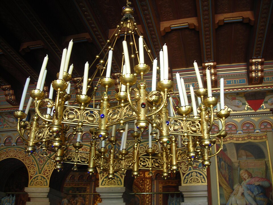 Le lustre byzantin — Schloss Neuschwanstein