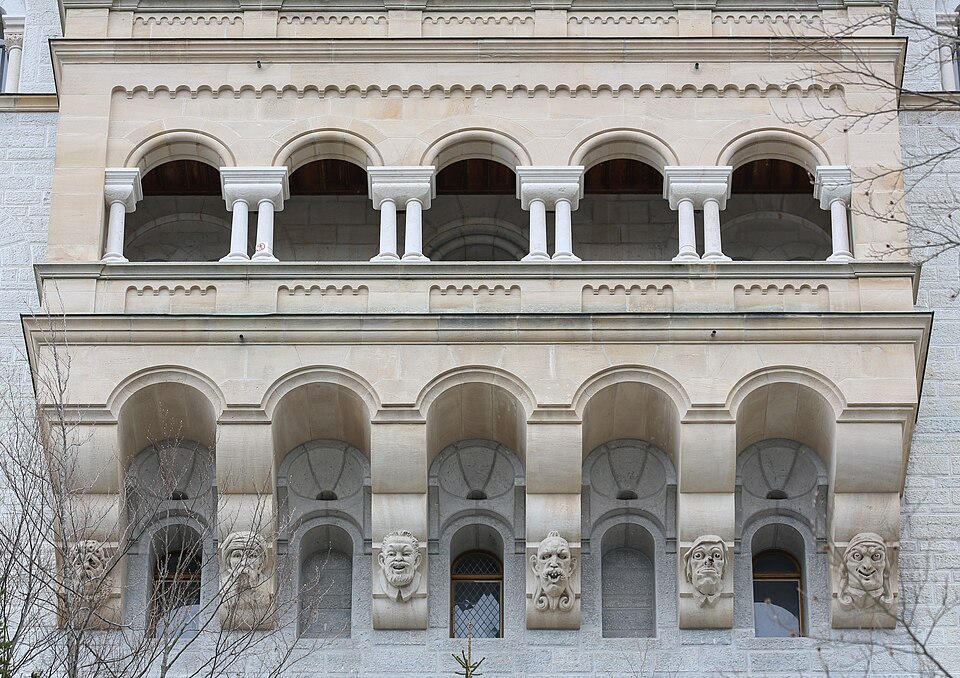 Arcades du palais — Schloss Neuschwanstein
