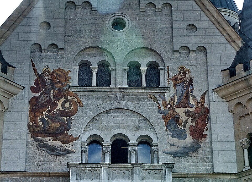Mural of Saint George