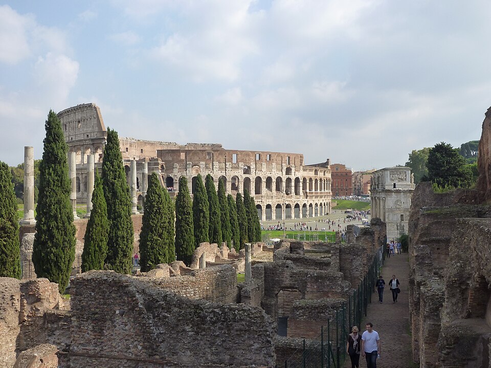 La vue sur le Forum — Colosseo