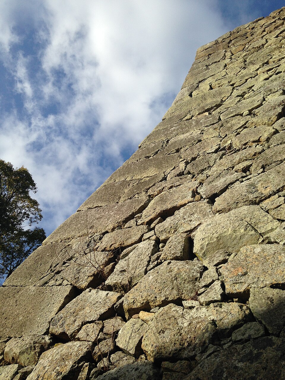Murs en éventail — Himeji Castle