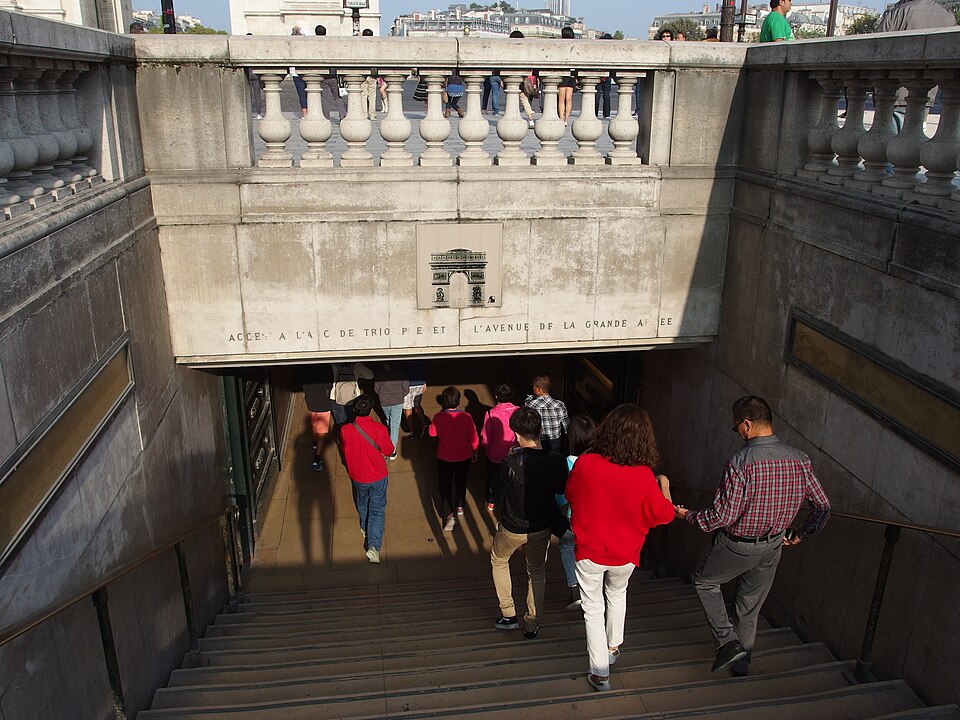 L'accès souterrain
