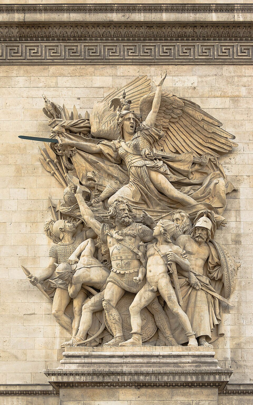 Le Départ des volontaires de 1792 — Arc de Triomphe de l'Étoile