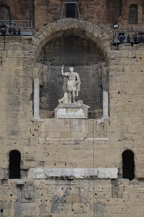 Statue of Augustus — Théâtre antique d'Orange audio guide stop