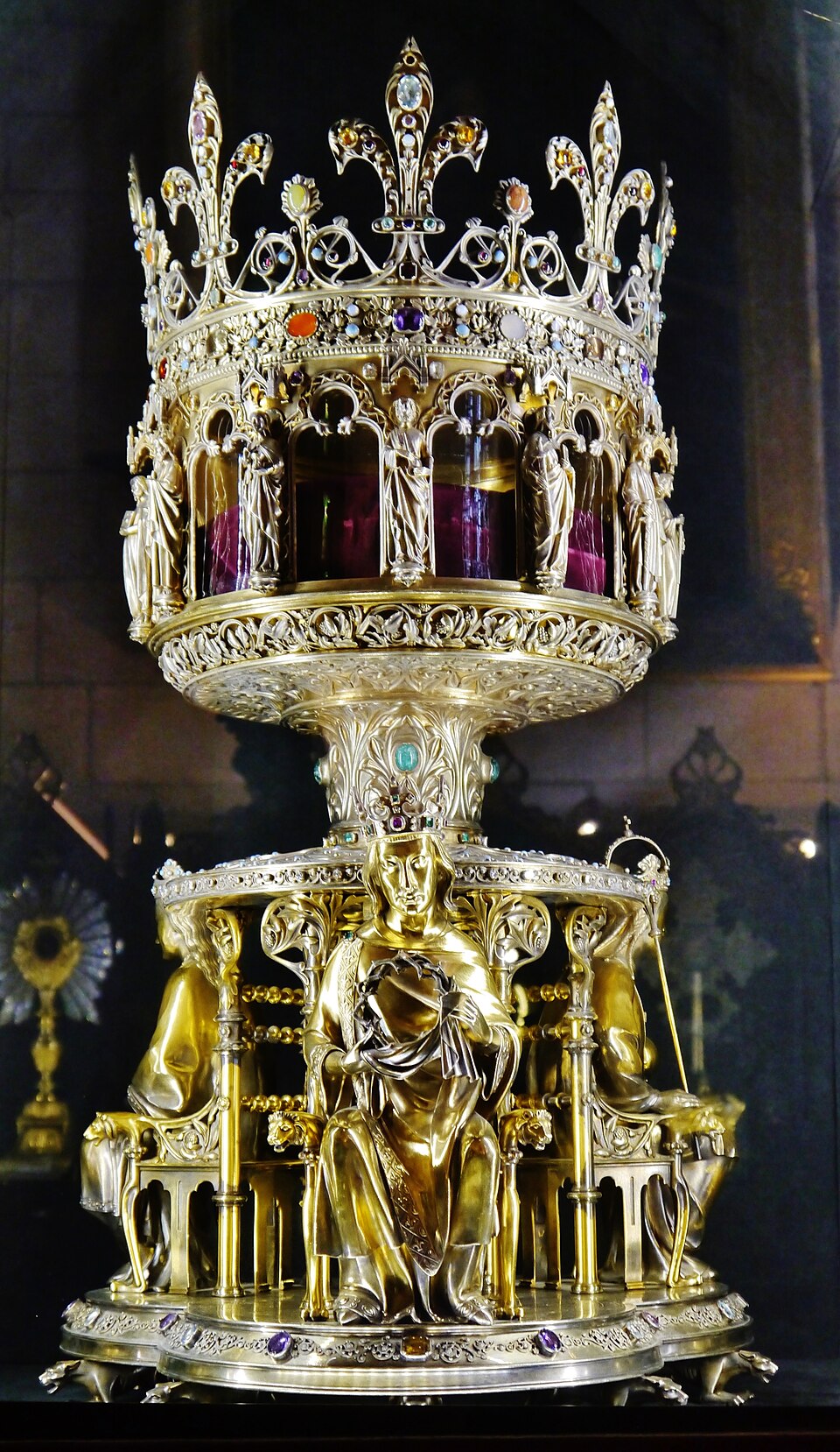 Reliquary of the Crown of Thorns (1862) — Cathédrale Notre-Dame de Paris audio guide stop