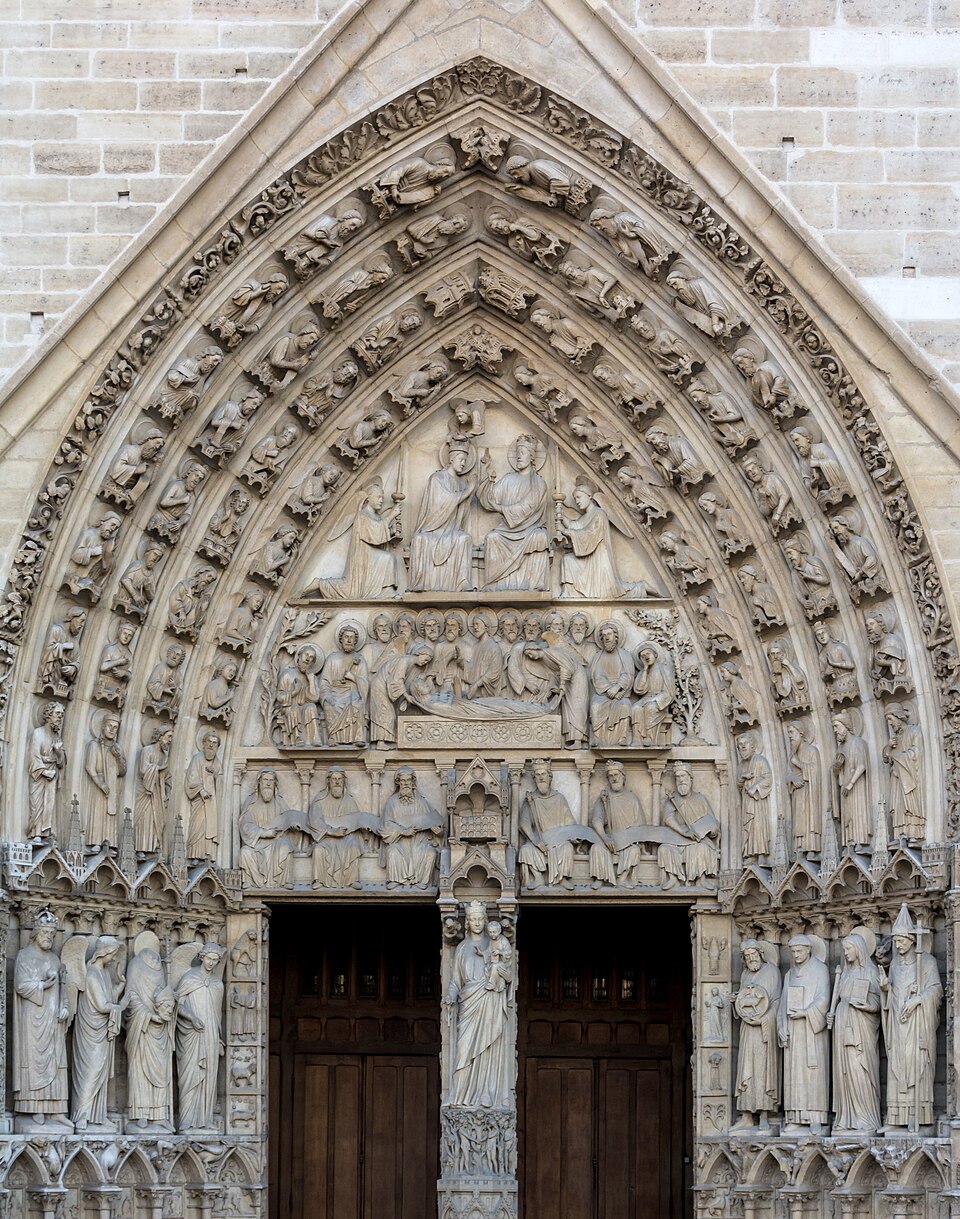 Portal of the Virgin — Cathédrale Notre-Dame de Paris audio guide stop
