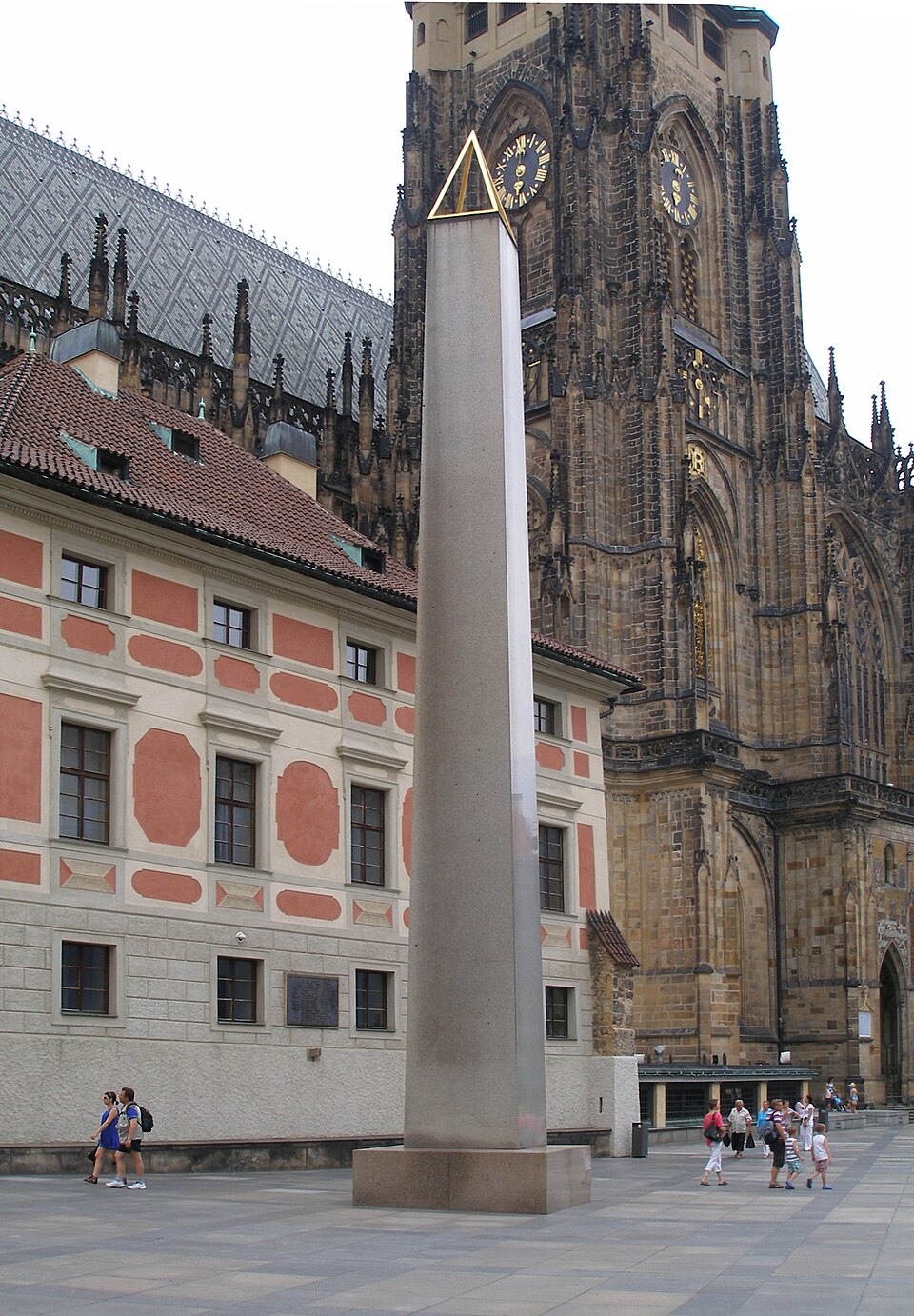 Obélisque — Pražský hrad