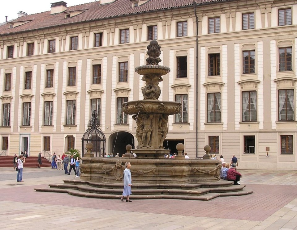 Fontaine de Kohl — Pražský hrad