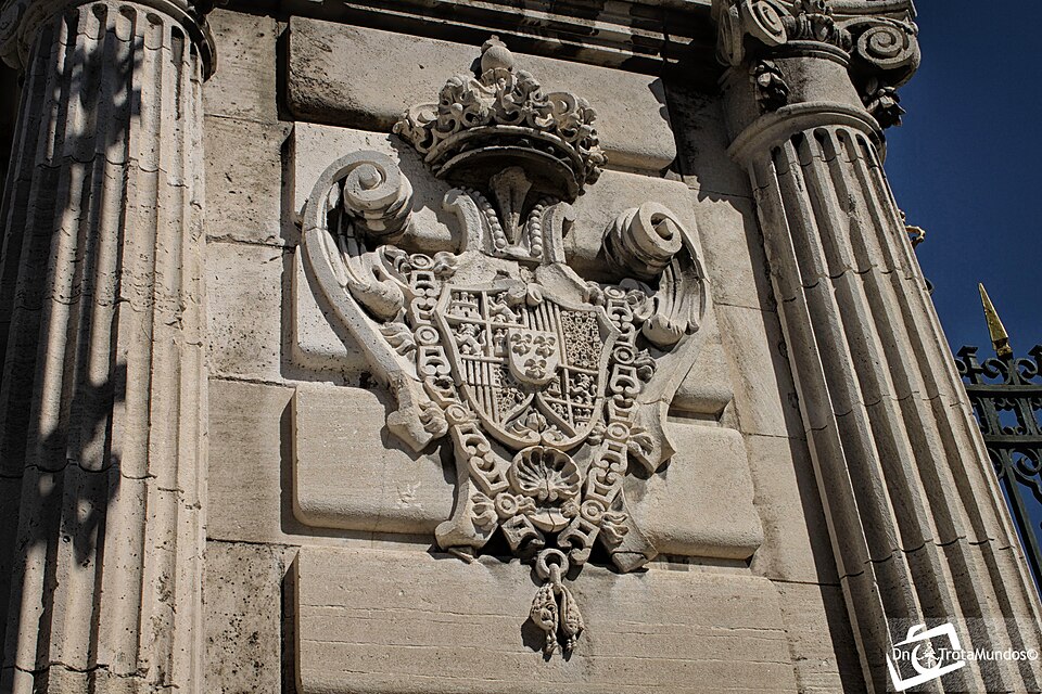 Le blason royal — Palacio Real de Madrid