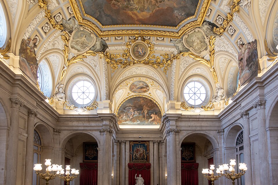 Le Grand Escalier — Palacio Real de Madrid