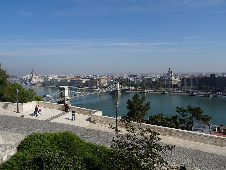 Le panorama du Danube — Budavári Palota