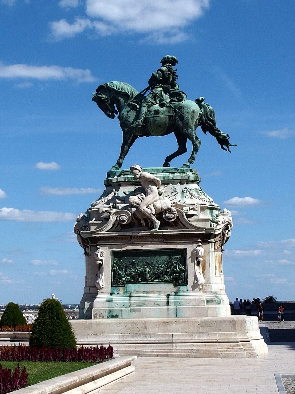 Monument au prince Eugène de Savoie — Budavári Palota