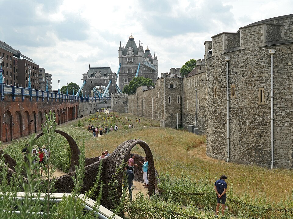 Les douves — Tower of London
