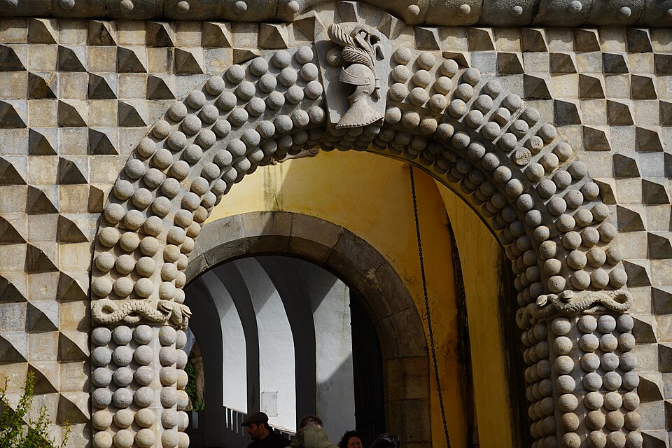 L'Entrée Manuéline — Palácio Nacional da Pena