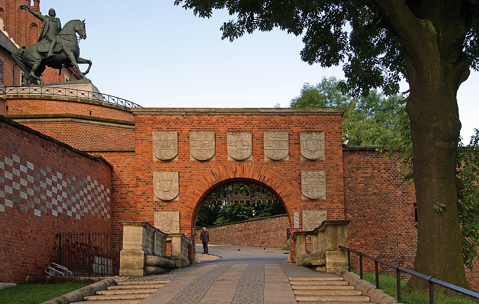 Coat of Arms Gate in Wawel