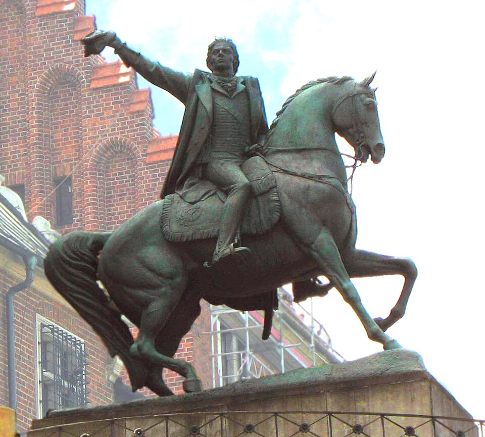 Monument de Tadeusz Kościuszko — Zamek Królewski na Wawelu