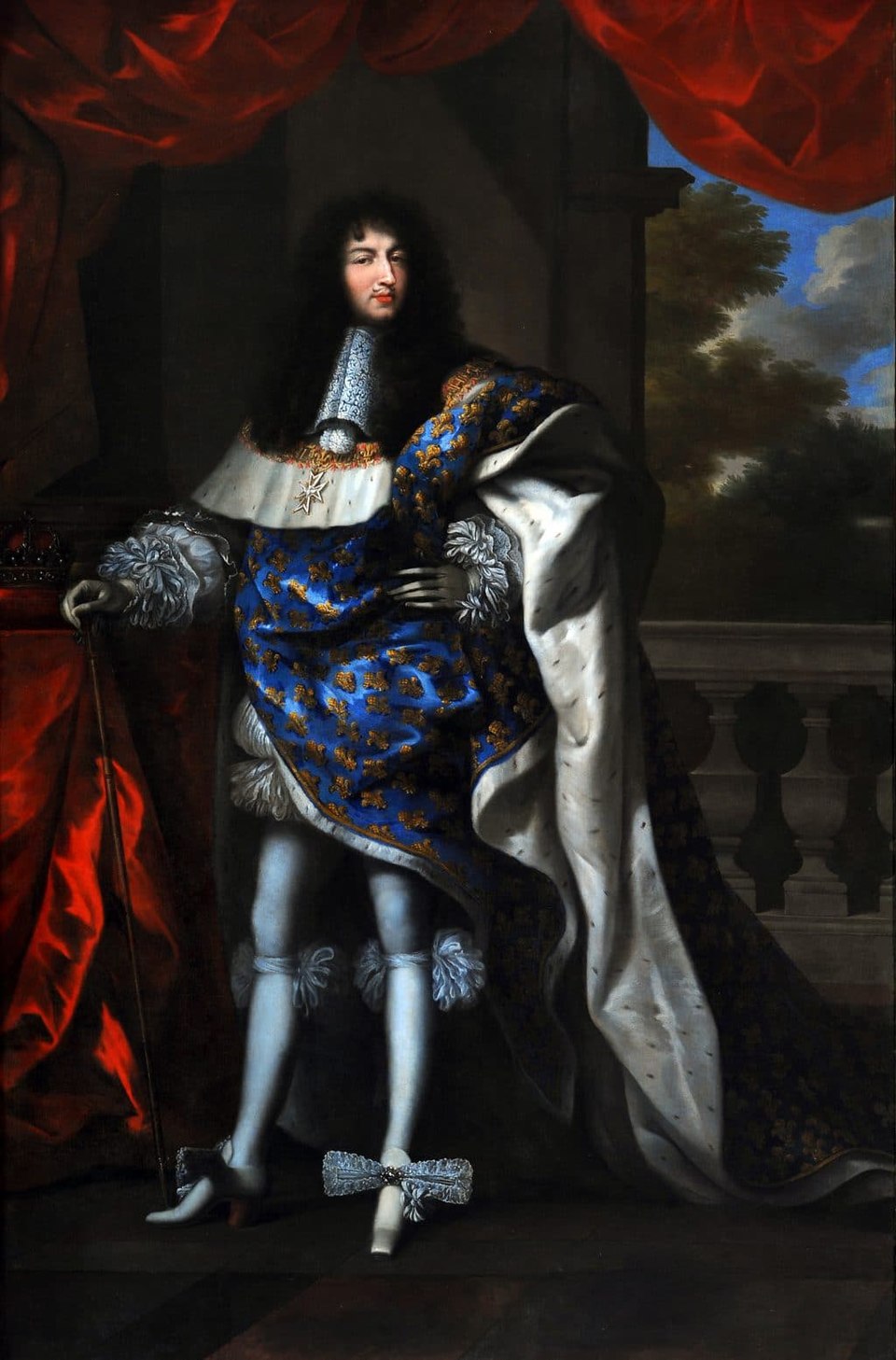 Portrait en pied de Louis XIV — Château de Chambord