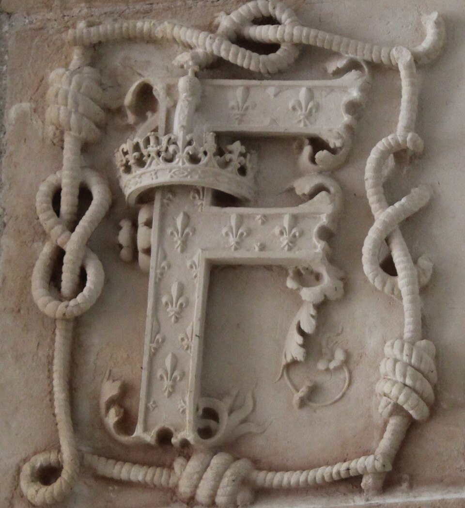 Le monogramme royal — Château de Chambord