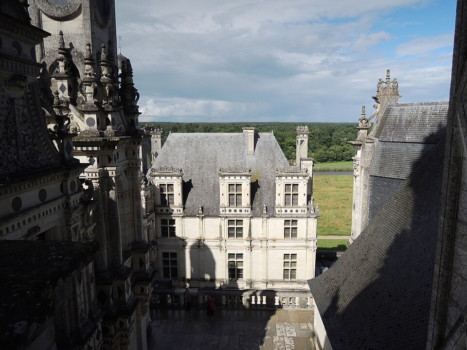 Vue sur les terres de chasse — Château de Chambord