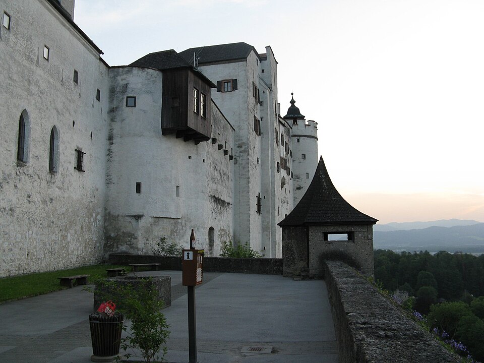 Terrasse du bastion de Kuenburg — Festung Hohensalzburg