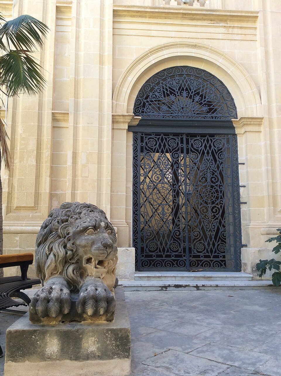 The Courtyard Lion — Grandmaster's Palace audio guide stop