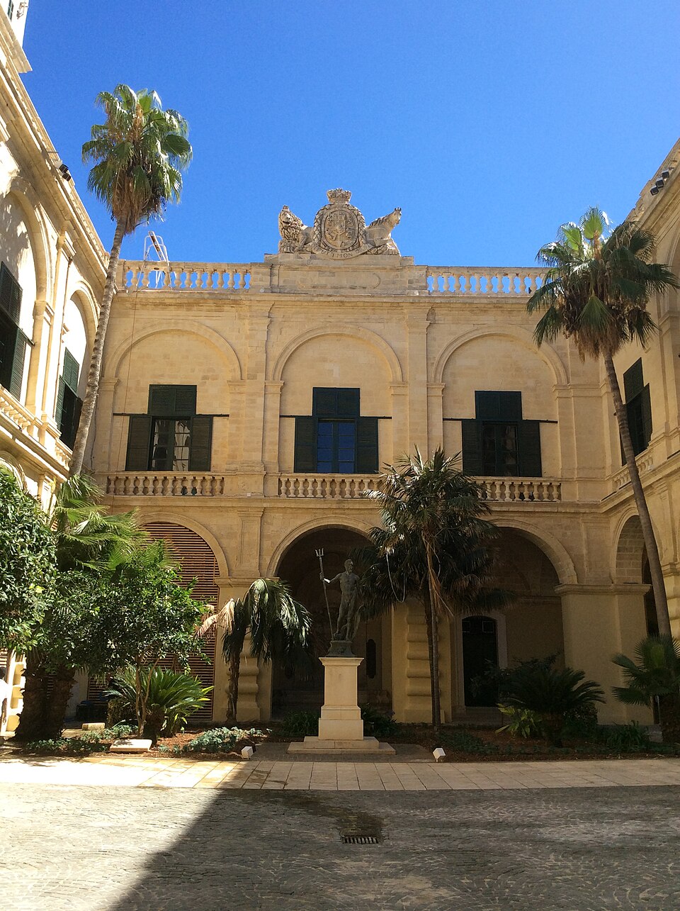 Neptune’s Courtyard — Grandmaster's Palace audio guide stop