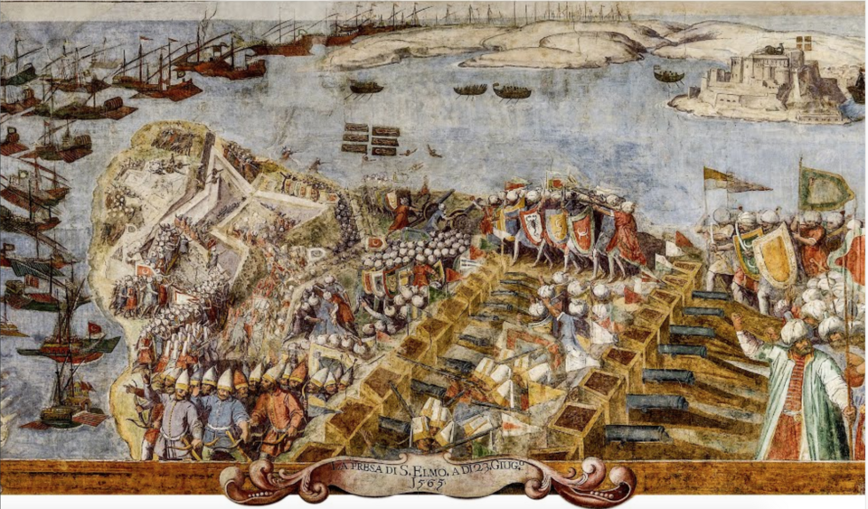 The Fall of Fort St. Elmo — Grandmaster's Palace audio guide stop