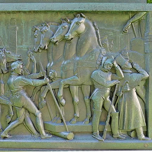 Le char du retour — Brandenburger Tor