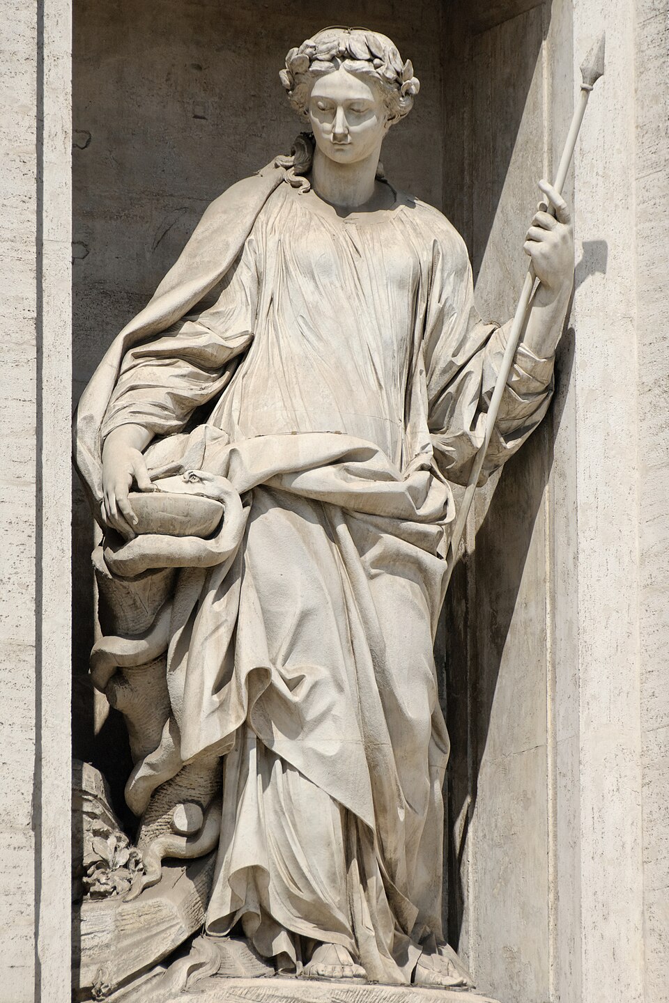 Estatua de la Salubridad — Fontana di Trevi