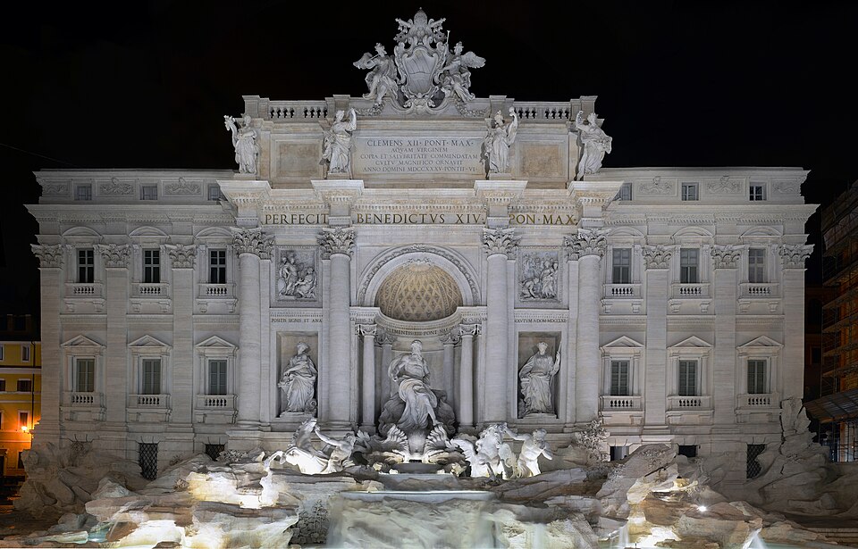 Caridad y Cine — Fontana di Trevi