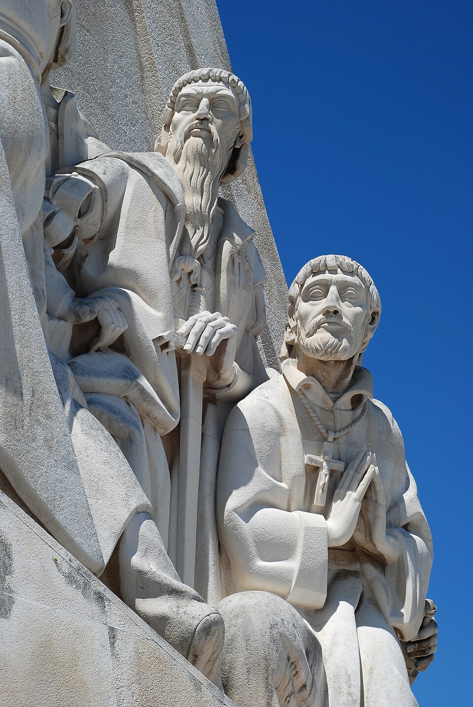 Détails sculpturaux et matériaux — Padrão dos Descobrimentos