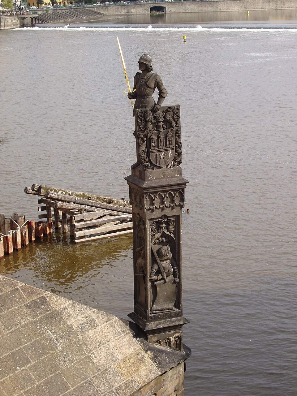 Statue de Bruncvík, pont Charles — Charles Bridge