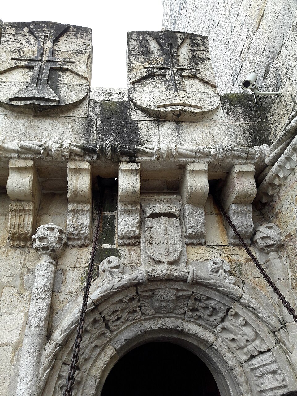 Symboles du Pouvoir Royal — Torre de Belém