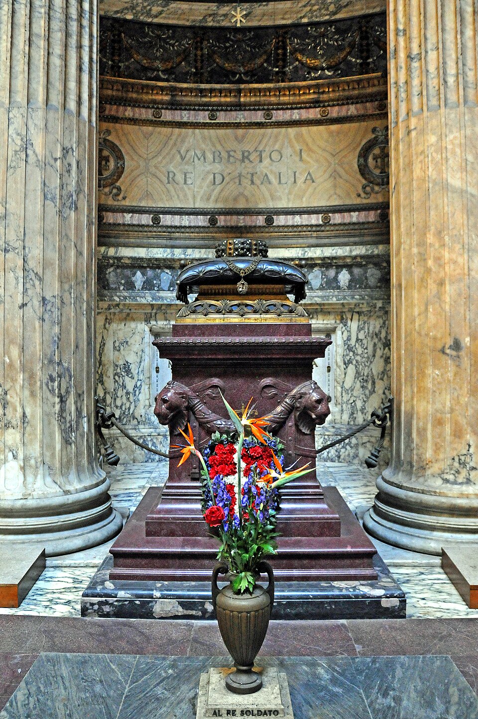 Tombeau du roi Humbert Ier et de la reine Marguerite d'Italie — Pantheon