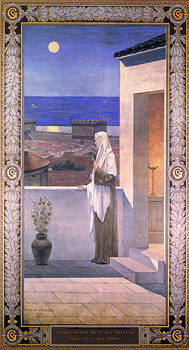 Sainte Geneviève watching over Paris