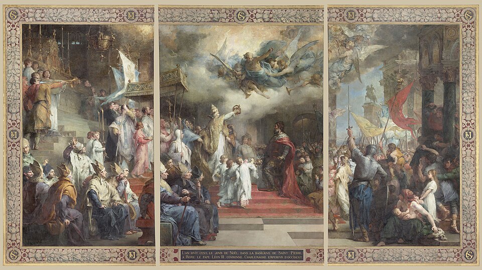 Couronnement de Charlemagne — Panthéon