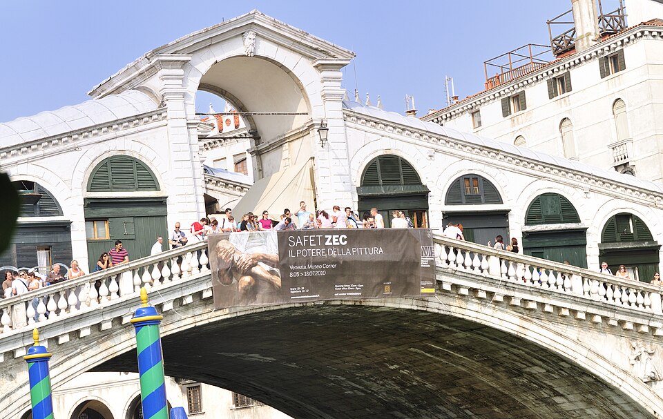 Die Fußgängerrampen — Ponte di Rialto