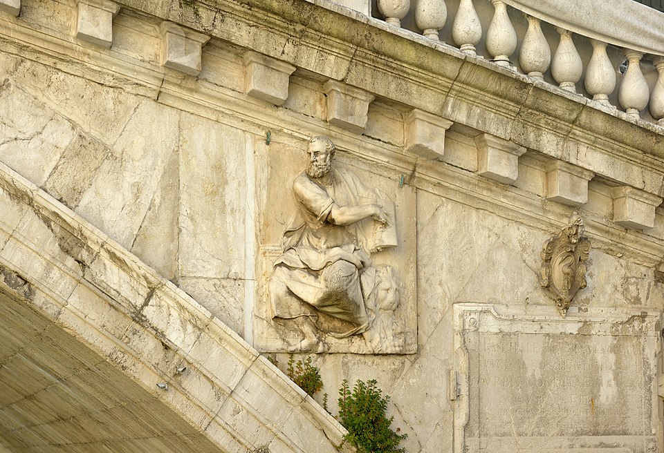 Relief des Heiligen Markus — Ponte di Rialto