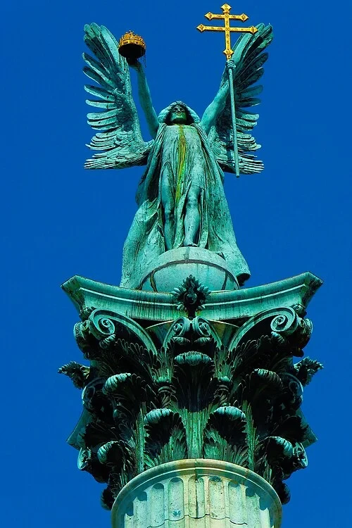 La vision de l'archange Gabriel — Millenniumi emlékmű