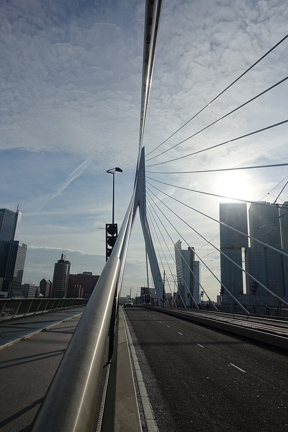 L'incident du pont oscillant — Erasmusbrug