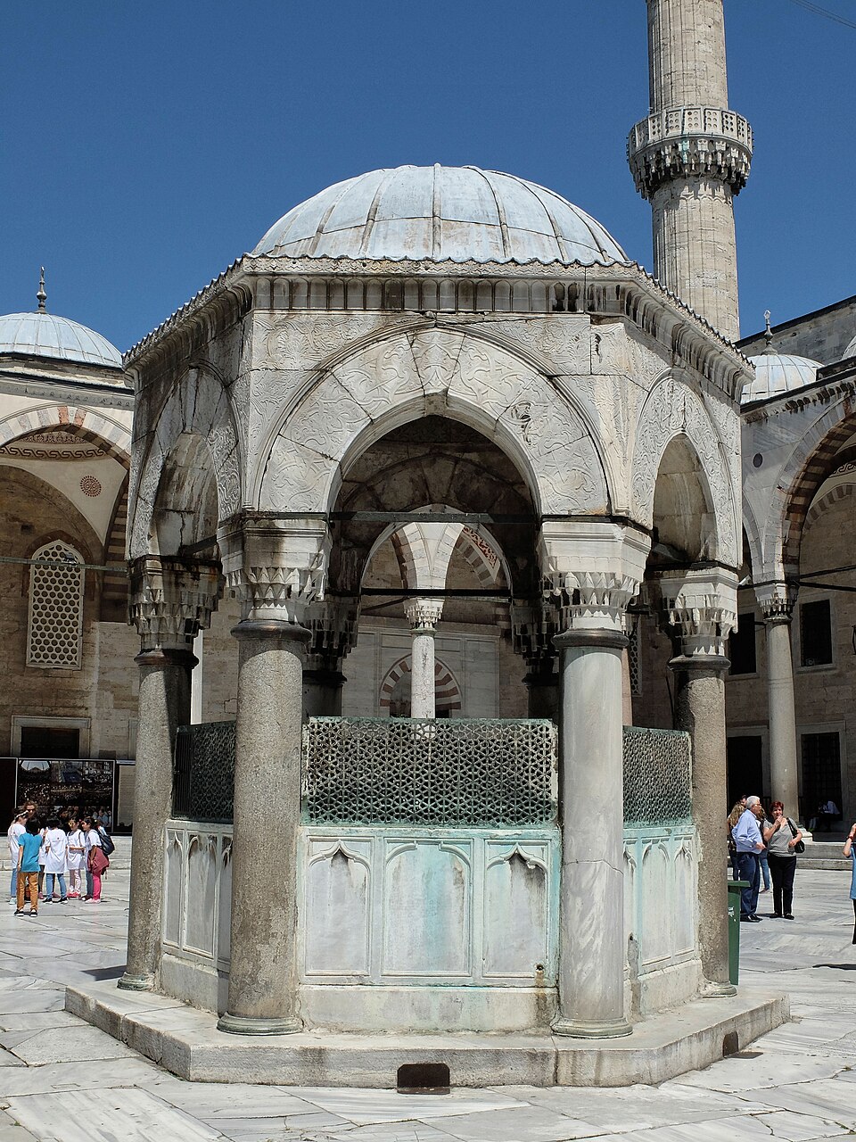 La fontaine des ablutions — Sultan Ahmet Camii