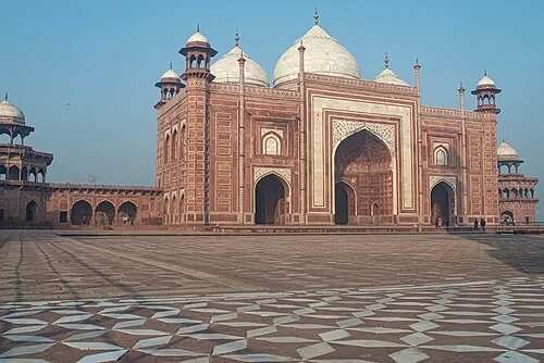 La plateforme de marbre — Taj Mahal