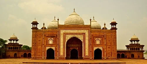 The Red Sandstone Mosque