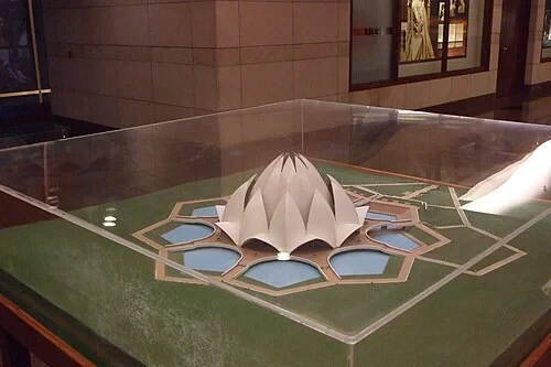La maquette architecturale — Lotus Temple