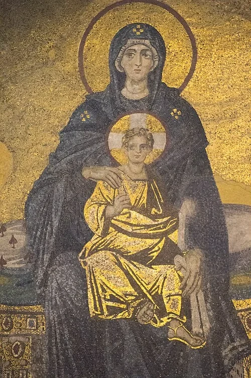La Vierge à l'Enfant — Ayasofya