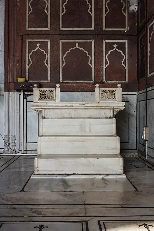 La chaire historique — Jama Masjid