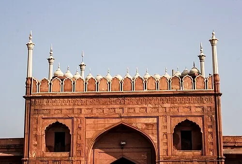 Les remparts de la porte Nord — Jama Masjid